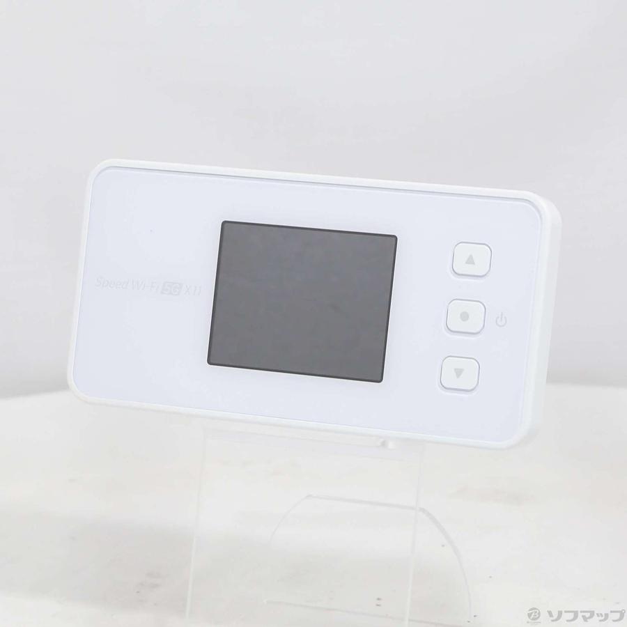 〔中古〕NEC(エヌイーシー)  〔中古品〕 Speed Wi-Fi 5G X11 NAR01SWU スノーホワイト WiMAX |  | 01