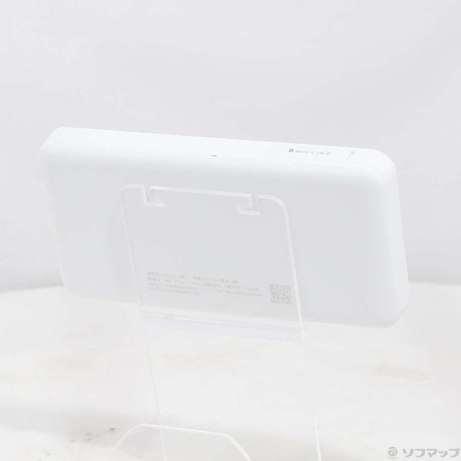 〔中古〕NEC(エヌイーシー)  〔中古品〕 Speed Wi-Fi 5G X11 NAR01SWU スノーホワイト WiMAX |  | 03
