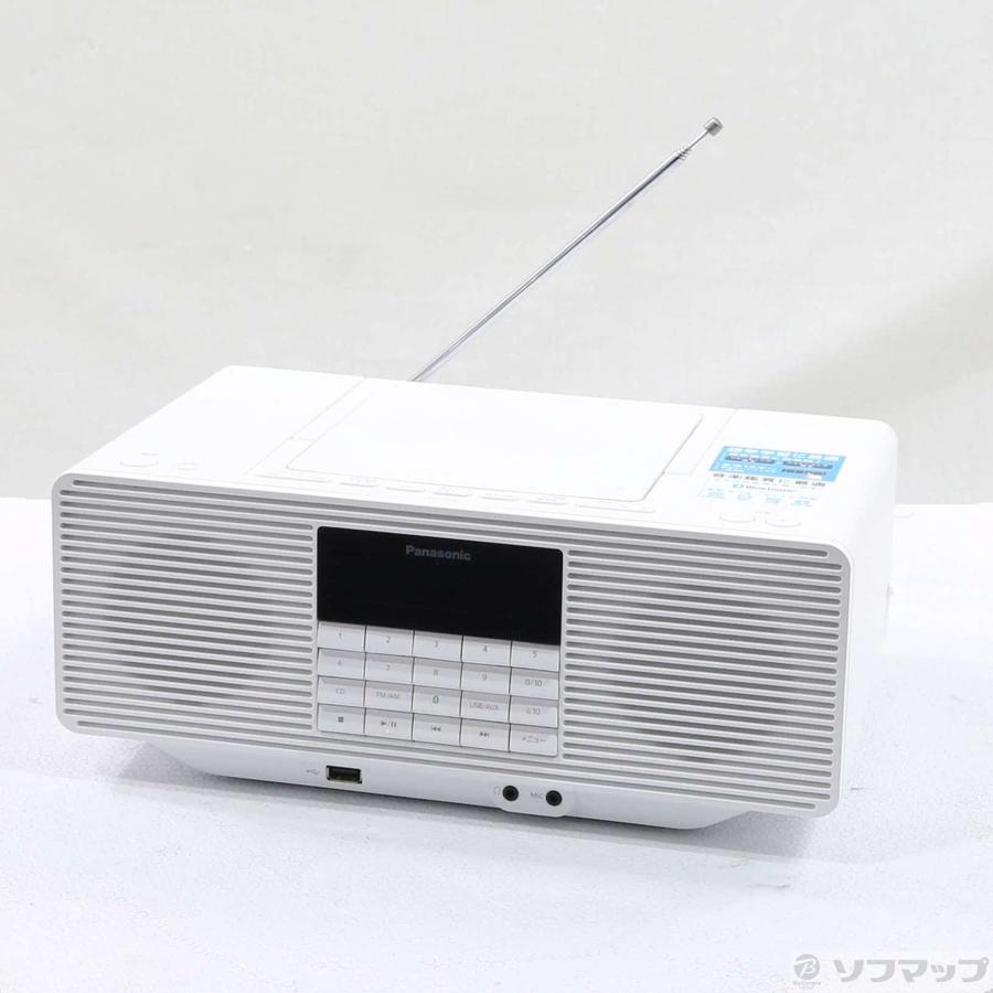 〔中古〕Panasonic(パナソニック)  〔展示品〕 RX-D70BTSB-W ホワイト | Panasonic | 01