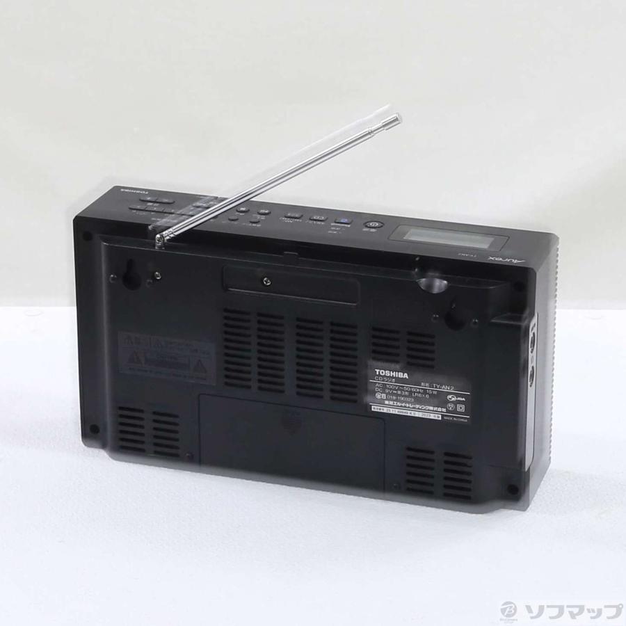 【未使用品 説明書付】TOSHIBA TY-AN2(K) ブラック CDラジオ TOSHIBA（東芝） 〔中古〕 〔展示品〕 TY-AN2 (K) ブラック