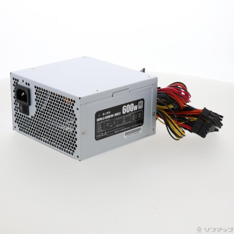 〔中古〕KuroutoShikou(玄人志向)  KRPW-L5 600W／80+／REV2.0 | 玄人志向 | 01