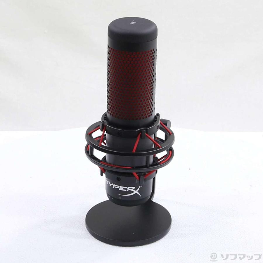〔中古〕HYPERX  HyperX QuadCast スタンドアロンマイク HX-MICQC-BK |  | 01