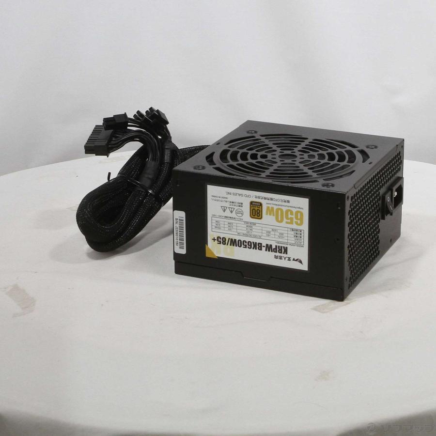 〔中古〕KuroutoShikou(玄人志向)  KRPW-BK650W／85+ | 玄人志向 | 04