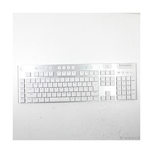 〔中古〕logicool(ロジクール)  G915 X LIGHTSPEED ホワイト G915WLX-TCWH 茶軸 | logicool
