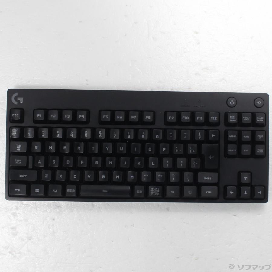 〔中古〕logicool(ロジクール)  ロジクールG PRO ゲーミングキーボード ブラック G-PKB-002CK クリッキー(青軸) | logicool | 01