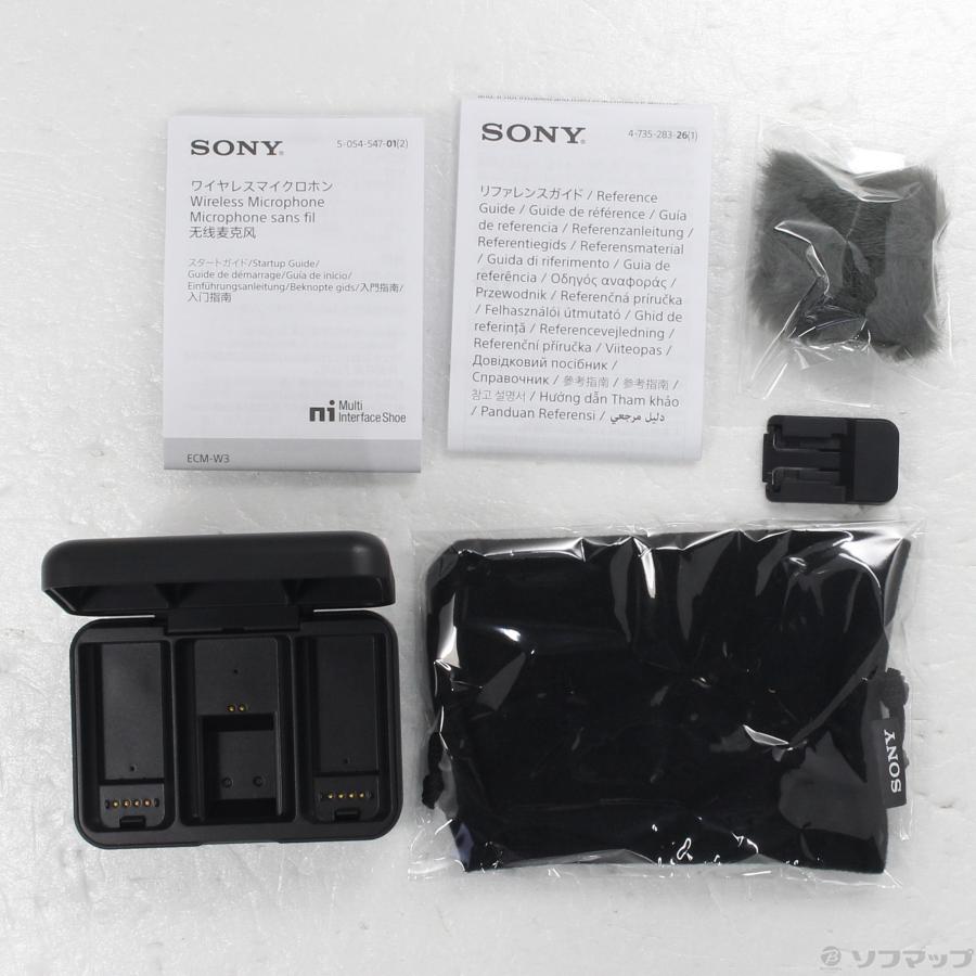 〔中古〕SONY(ソニー)  ワイヤレスマイクロホン ECM-W3 | SONY | 05