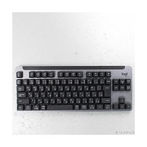〔中古〕logicool(ロジクール)  SIGNATURE K855 Mechanical TKL Keyboard K855GR 赤軸 グラファイト | logicool