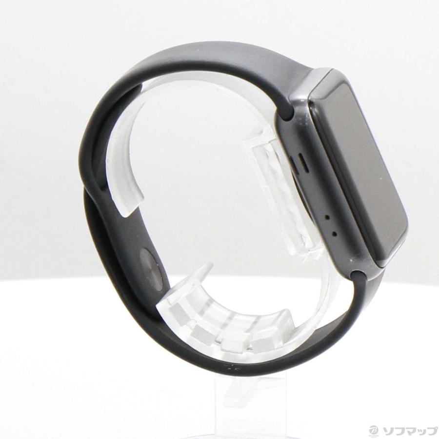 〔中古〕Apple(アップル)  Apple Watch Series 3 GPS 42mm スペースグレイアルミニウムケース ブラックスポーツバンド | Apple | 04
