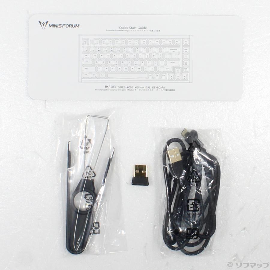 〔中古〕MINISFORUM（ミニズフォーラム）  Minisforum MKB i83 赤軸 |  | 02