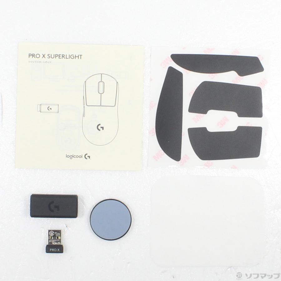 〔中古〕logicool(ロジクール)  PRO X SUPERLIGHT ブラック | logicool | 05