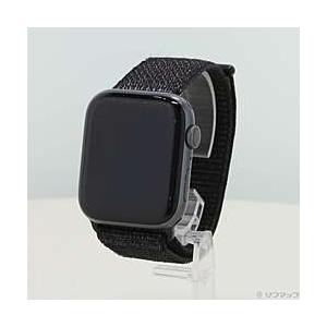 〔中古〕Apple(アップル)  Apple Watch Series 4 GPS 44mm スペースグレイアルミニウムケース ブラックスポーツループ | Apple