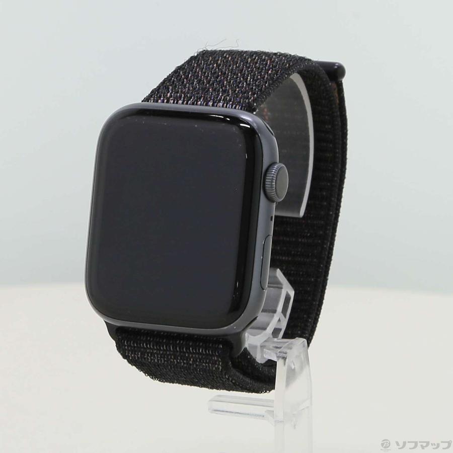 〔中古〕Apple(アップル)  Apple Watch Series 4 GPS 44mm スペースグレイアルミニウムケース ブラックスポーツループ | Apple | 01