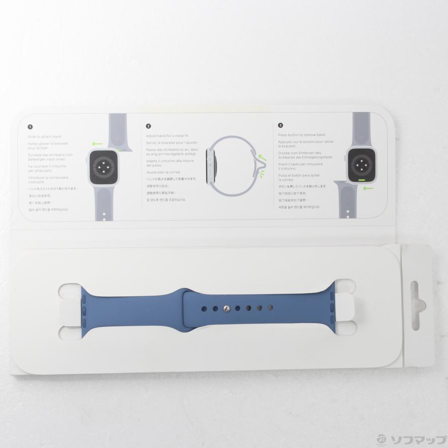 〔中古〕Apple(アップル)  〔展示品〕 45mmケース用 ウインターブルースポーツバンド S／M MT413FE／A | Apple | 01