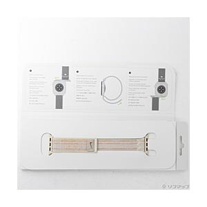 〔中古〕Apple(アップル)  〔展示品〕 42mmケース用 スターライト／ピンクNikeスポーツループ MYJC3FE／A | Apple