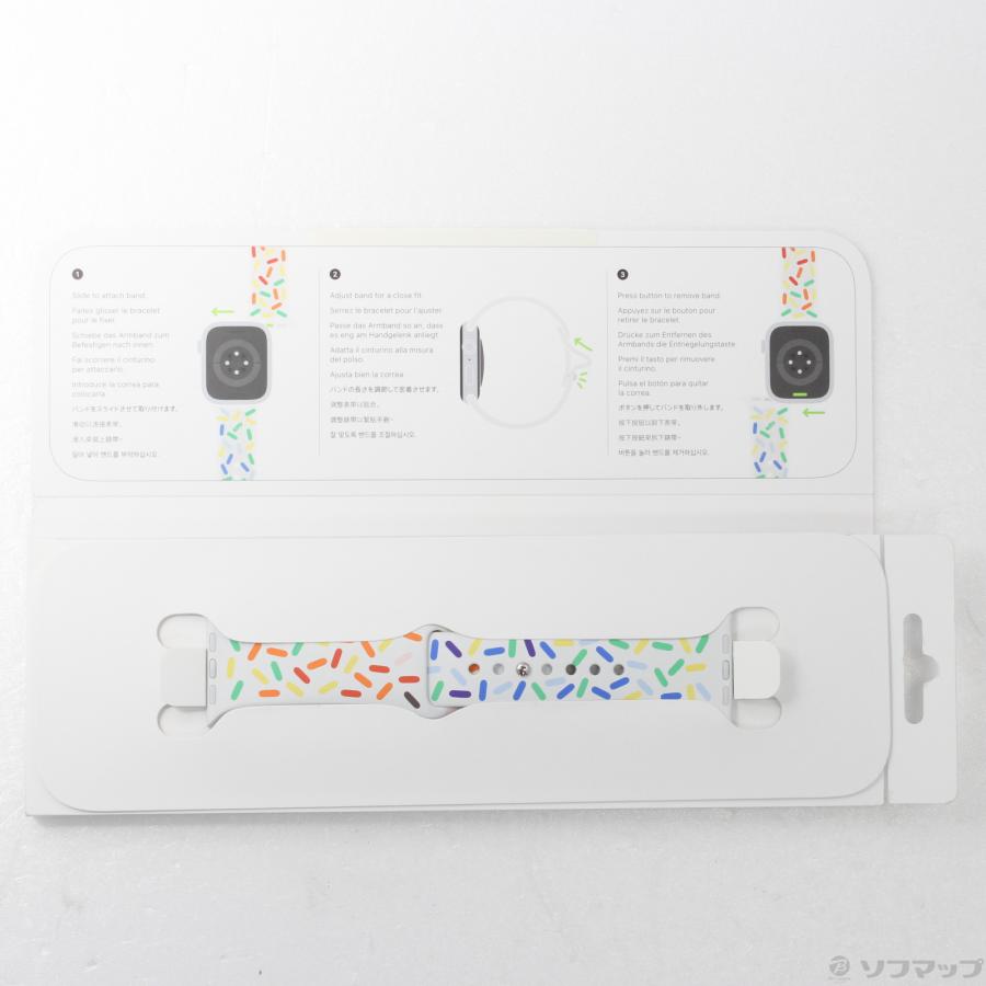 〔中古〕Apple(アップル)  〔展示品〕 41mmケース用プライドエディションスポーツバンド S／M | Apple | 01