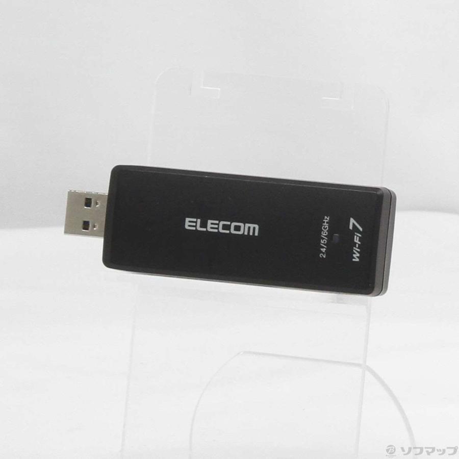 〔中古〕ELECOM(エレコム)  Wi-Fi 7 USB 5Gbps対応 2880Mbps無線LANアダプター WDC-BE28TU3-B | ELECOM | 01