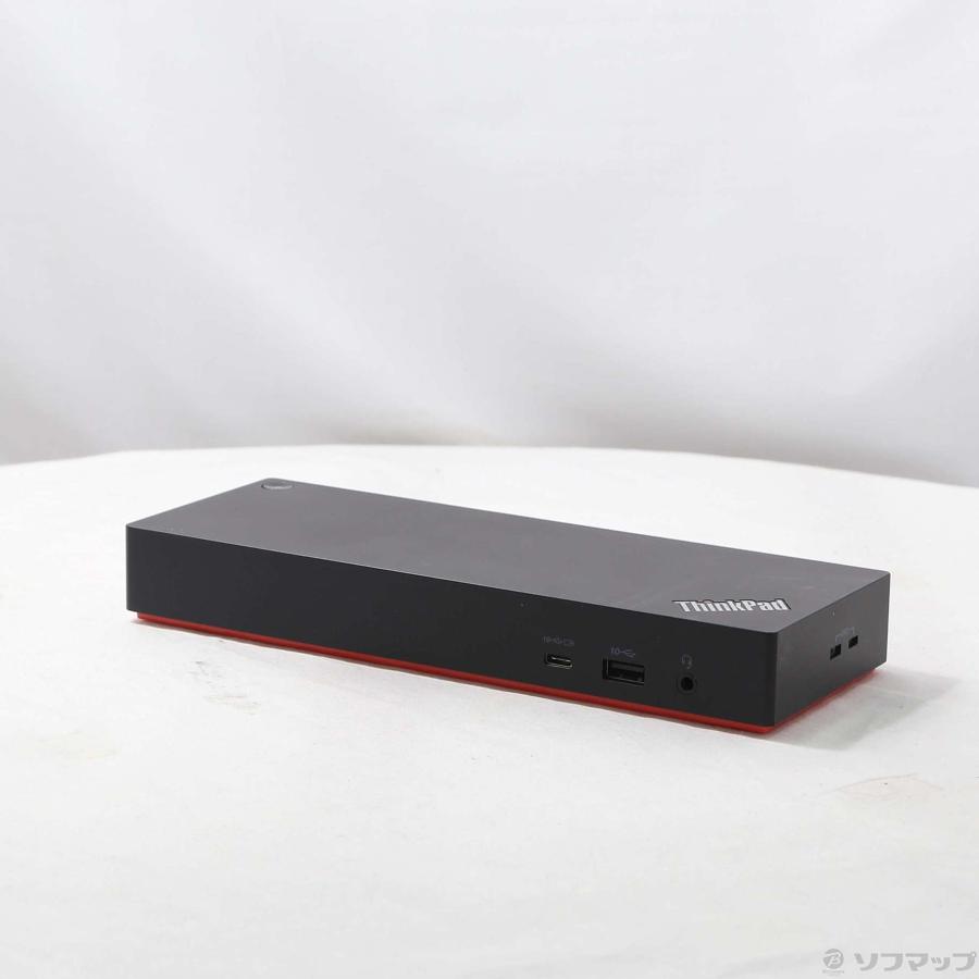 〔中古〕Lenovo(レノボジャパン)  ThinkPad ユニバーサル Thunderbolt 4 ドック | Lenovo | 01