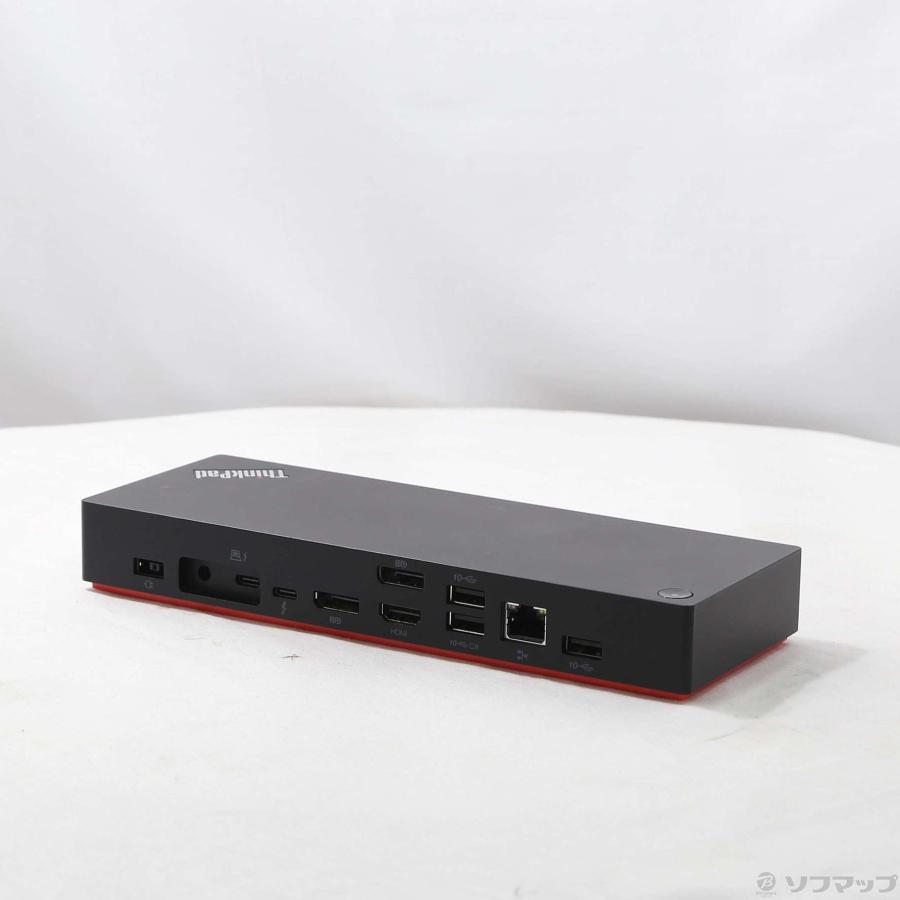 〔中古〕Lenovo(レノボジャパン)  ThinkPad ユニバーサル Thunderbolt 4 ドック | Lenovo | 03
