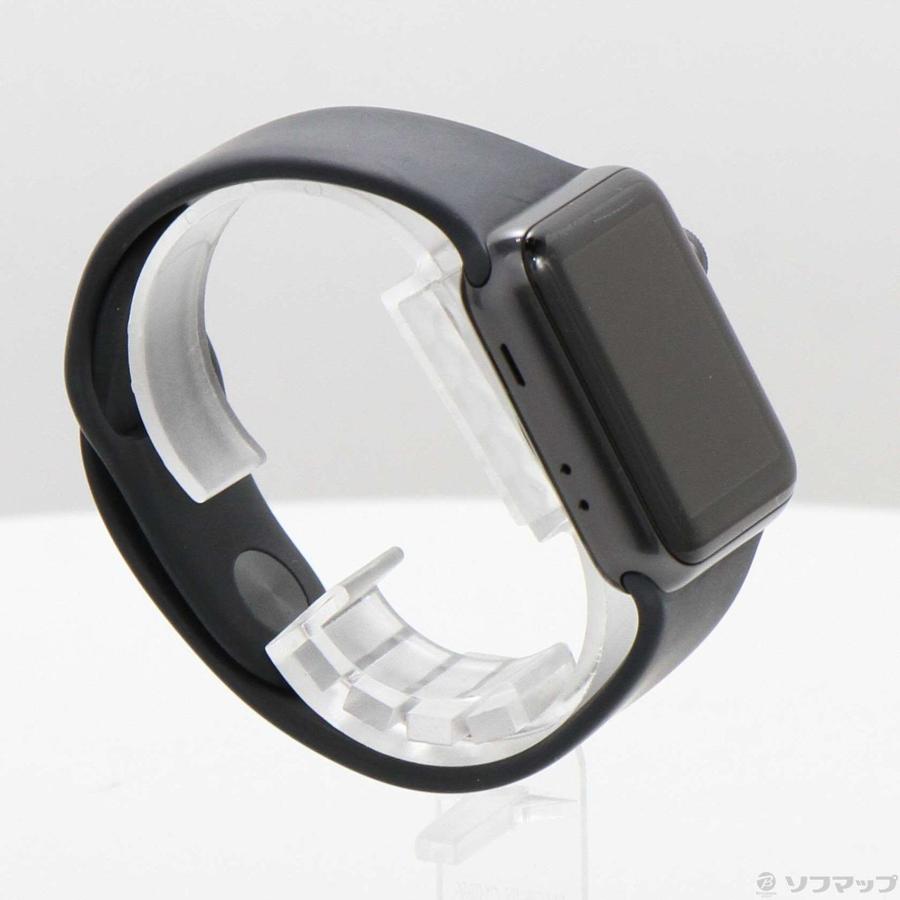 〔中古〕Apple(アップル)  Apple Watch Series 3 GPS 38mm スペースグレイアルミニウムケース ブラックスポーツバンド | Apple | 04