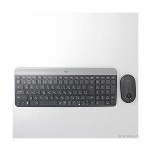 〔中古〕logicool(ロジクール)  Slim Combo MK470 キーボード＆マウスセット グラファイト MK470GR | logicool