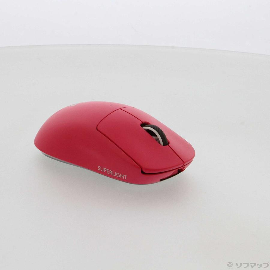 〔中古〕logicool(ロジクール)  Logicool PRO X SUPERLIGHT Wireless Gaming Mouse マゼンタ G-PPD-003WL-MG | logicool | 04