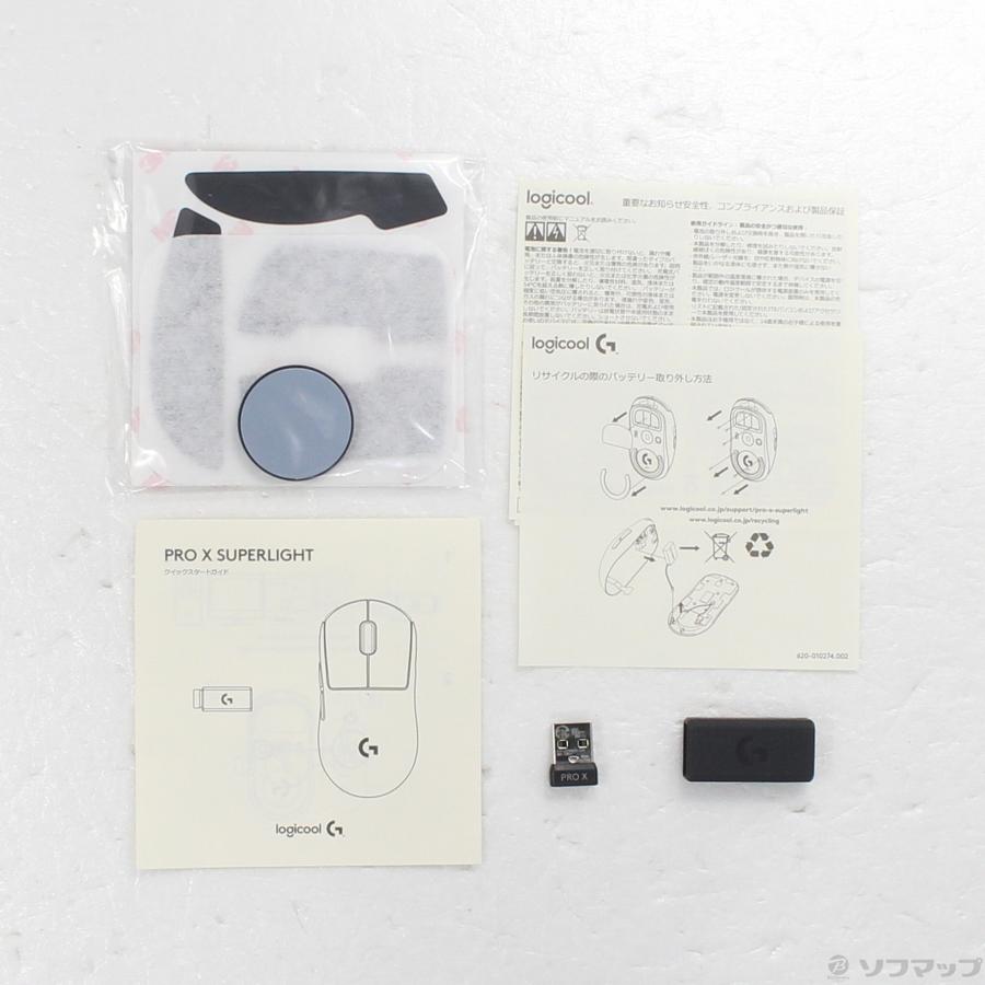 〔中古〕logicool(ロジクール)  Logicool PRO X SUPERLIGHT Wireless Gaming Mouse マゼンタ G-PPD-003WL-MG | logicool | 05