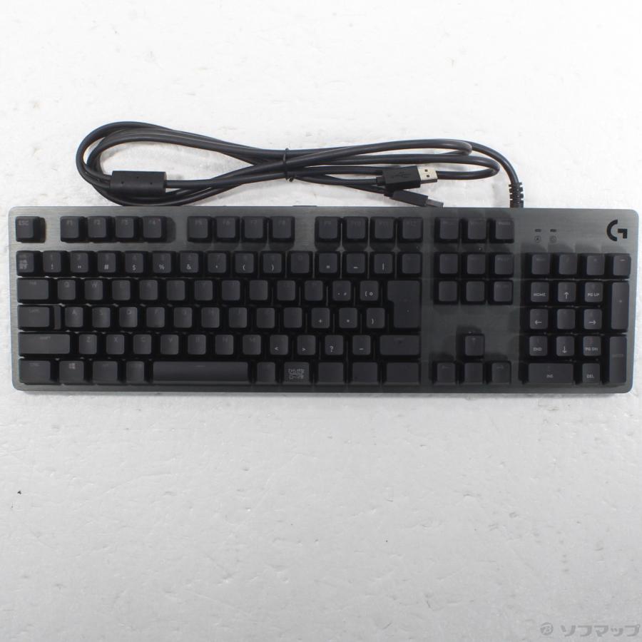 〔中古〕logicool(ロジクール)  〔展示品〕 G521 Carbon RGBメカニカルゲーミングキーボード リニア 赤軸 | logicool | 01