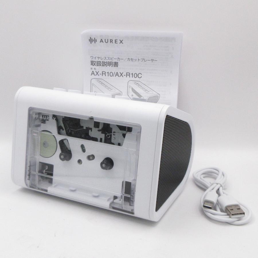 〔中古〕TOSHIBA(東芝)  〔展示品〕 カセットプレーヤー クリア AX-R10C [Bluetooth対応] | TOSHIBA | 01