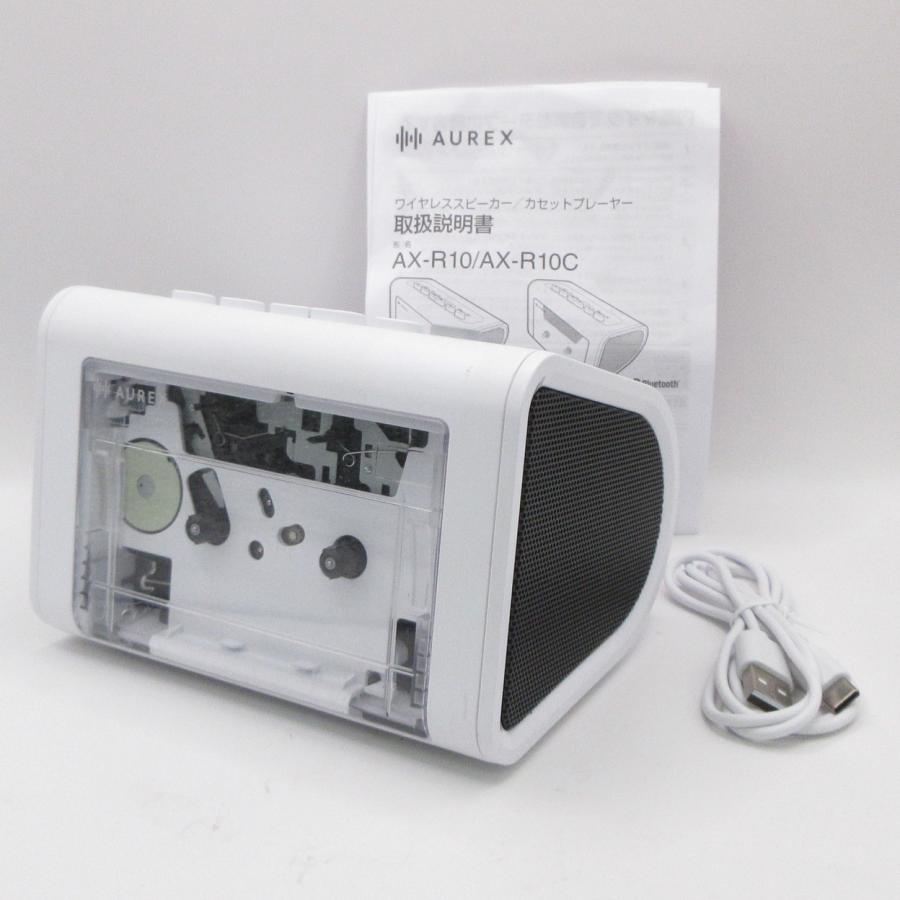 〔中古〕TOSHIBA(東芝)  〔展示品〕 カセットプレーヤー クリア AX-R10C [Bluetooth対応] | TOSHIBA | 01