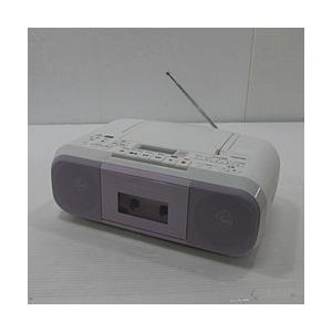 〔中古〕TOSHIBA(東芝)  〔展示品〕 TY-CDS9(P) ピンク [ワイドFM対応 ／Bluetooth非対応 ／CDラジカセ] | TOSHIBA