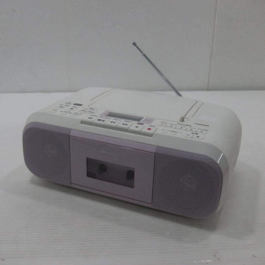 〔中古〕TOSHIBA(東芝)  〔展示品〕 TY-CDS9(P) ピンク [ワイドFM対応 ／Bluetooth非対応 ／CDラジカセ] | TOSHIBA | 01