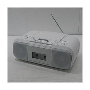 〔中古〕TOSHIBA(東芝)  〔展示品〕 AUREX CDラジカセ TY-CDS9(W) ホワイト | TOSHIBA