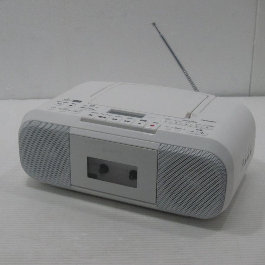 〔中古〕TOSHIBA(東芝)  〔展示品〕 AUREX CDラジカセ TY-CDS9(W) ホワイト | TOSHIBA | 01