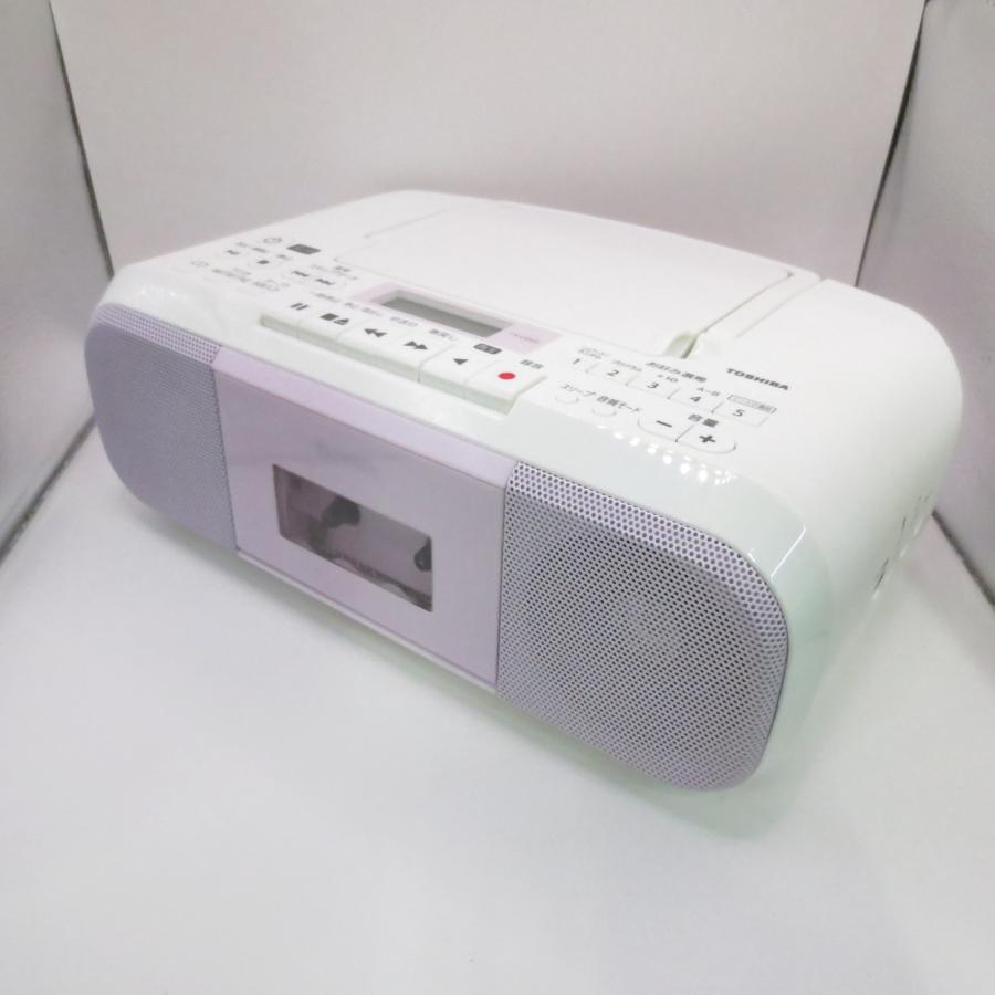 〔中古〕TOSHIBA(東芝)  〔展示品〕 TY-CDS9(P) ピンク [ワイドFM対応 ／Bluetooth非対応 ／CDラジカセ] | TOSHIBA | 01