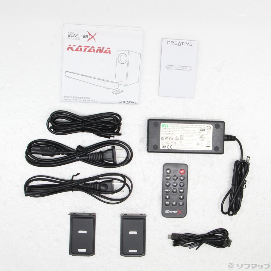 〔中古〕CREATIVE(クリエイティブ)  Sound BlasterX Katana ゲーミングスピーカー SBX-KTN |  | 05