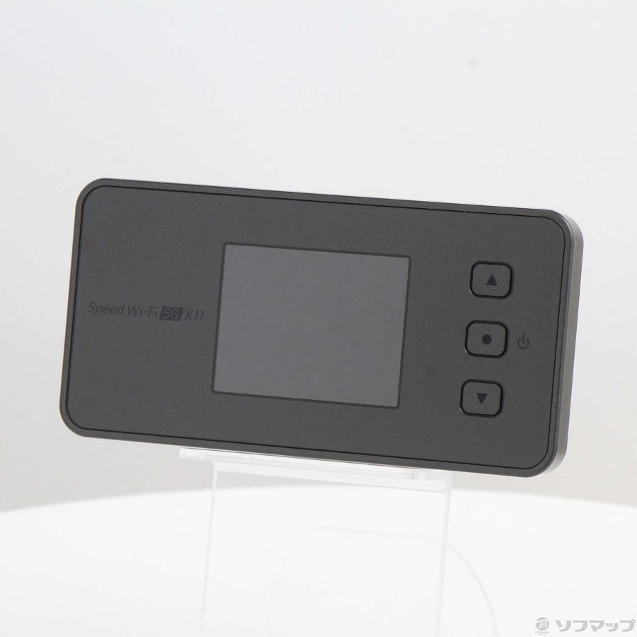 〔中古〕NEC(エヌイーシー)  〔中古品〕 Speed Wi-Fi 5G X11 NAR01SHU チタニウムグレー SIMフリー |  | 01