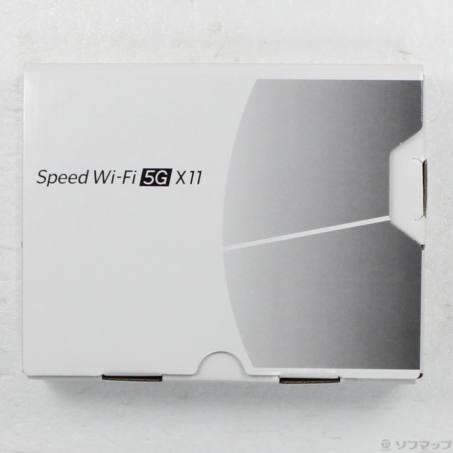 〔中古〕NEC(エヌイーシー)  〔中古品〕 Speed Wi-Fi 5G X11 NAR01SHU チタニウムグレー SIMフリー |  | 05