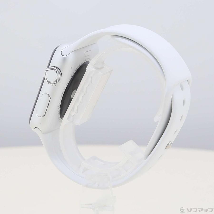 〔中古〕Apple(アップル)  Apple Watch Series 3 GPS 42mm シルバーアルミニウムケース ホワイトスポーツバンド | Apple | 02