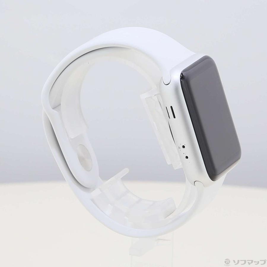 〔中古〕Apple(アップル)  Apple Watch Series 3 GPS 42mm シルバーアルミニウムケース ホワイトスポーツバンド | Apple | 04