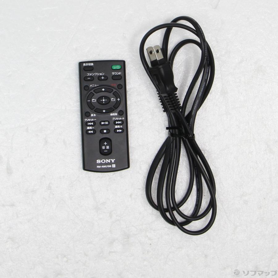 〔中古〕SONY(ソニー)  CMT-X5CD B ブラック | SONY | 05