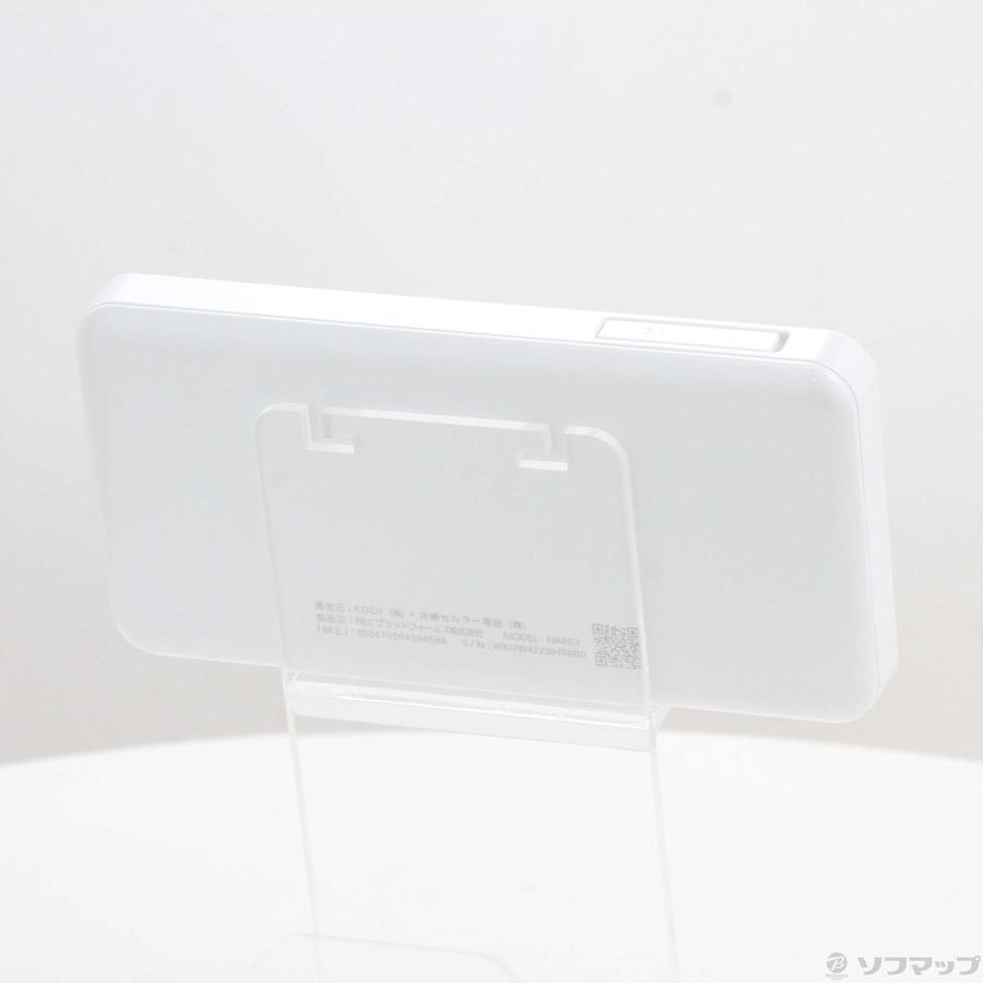 〔中古〕NEC(エヌイーシー)  Speed Wi-Fi 5G X12 NAR03 アイスホワイト au SIMフリー |  | 03