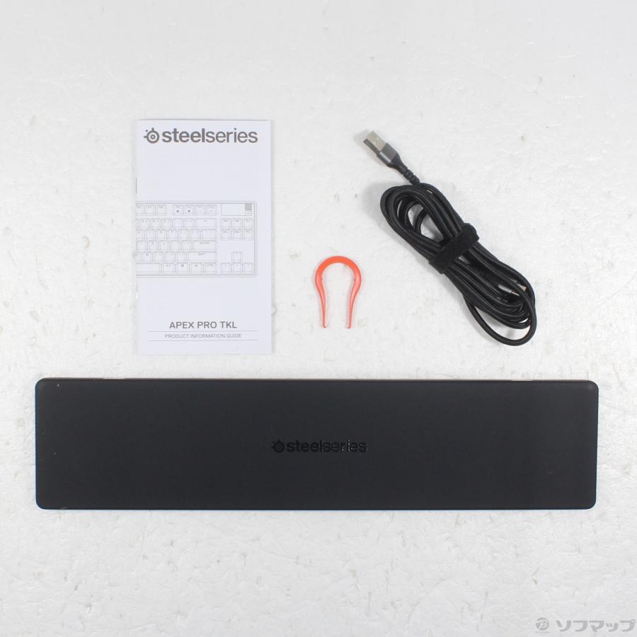 〔中古〕SteelSeries  Apex Pro TKL Gen 3 ブラック 64745J 白軸 |  | 05