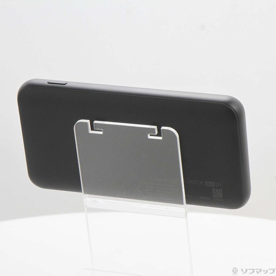 〔中古〕WIMAX  Speed Wi-Fi DOCK 5G 01 CPS01SKU ブラック UQ mobile SIMフリー |  | 03