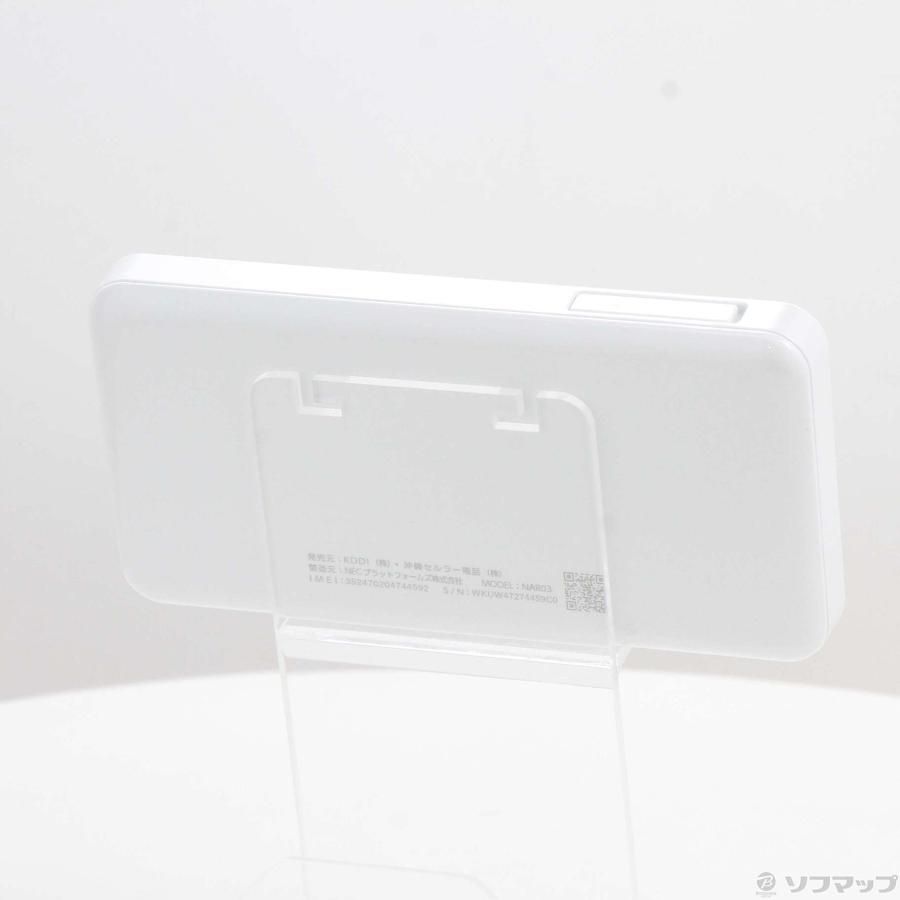 〔中古〕NEC(エヌイーシー)  Speed Wi-Fi 5G X12 NAR03 アイスホワイト au SIMフリー |  | 03