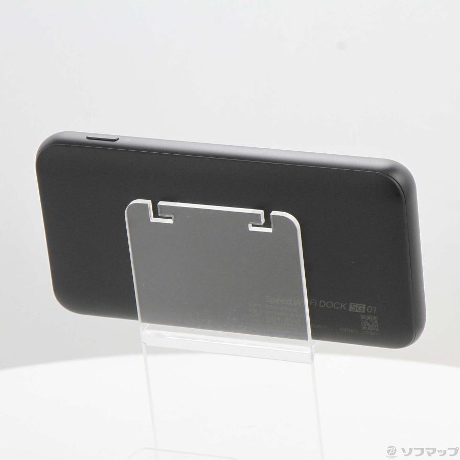 〔中古〕WIMAX  Speed Wi-Fi DOCK 5G 01 CPS01SKU ブラック UQ mobile SIMフリー |  | 03