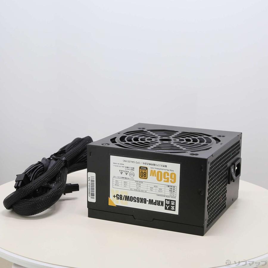 〔中古〕KuroutoShikou(玄人志向)  KRPW-BK650W／85+ | 玄人志向 | 04