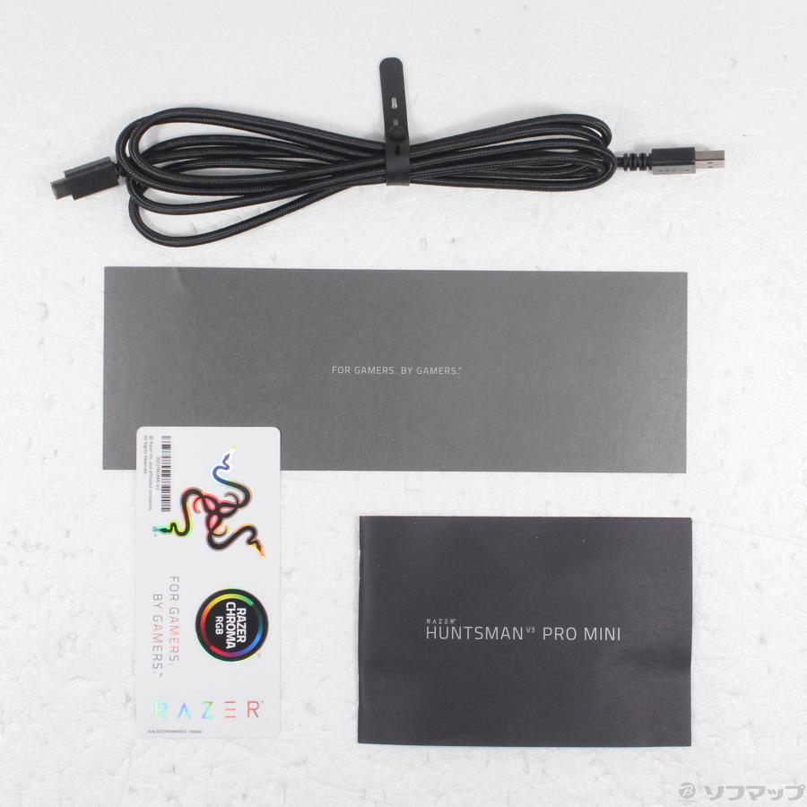 〔中古〕RAZER(レイザー)  Huntsman V3 Pro Mini 英語配列 RZ03-04990100-R3M1 黒軸 | Razer | 05