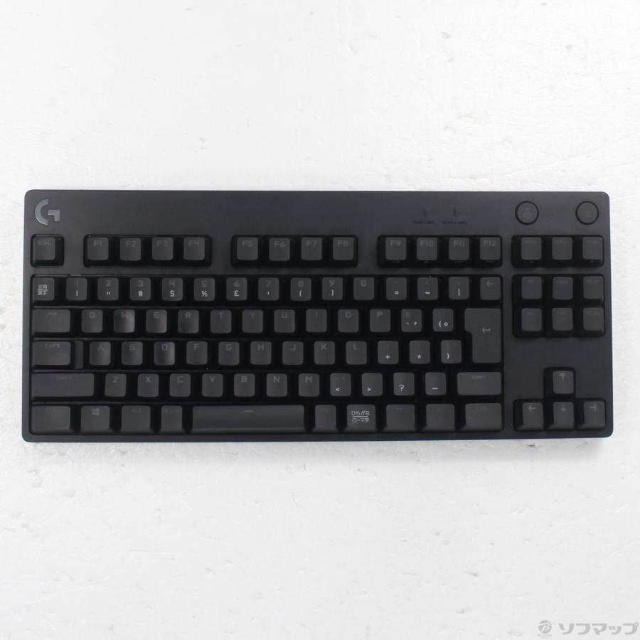 〔中古〕logicool(ロジクール)  ロジクールG PRO ゲーミングキーボード ブラック G-PKB-002CK クリッキー(青軸) | logicool | 01