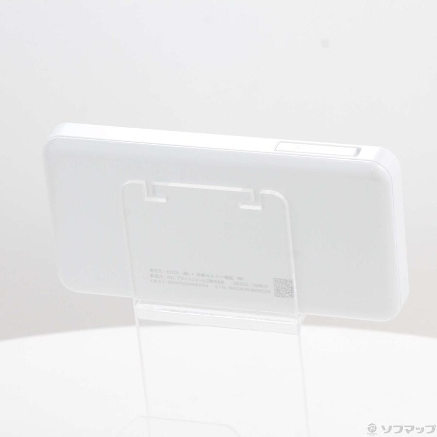 〔中古〕NEC(エヌイーシー)  Speed Wi-Fi 5G X12 NAR03 アイスホワイト au SIMフリー |  | 03