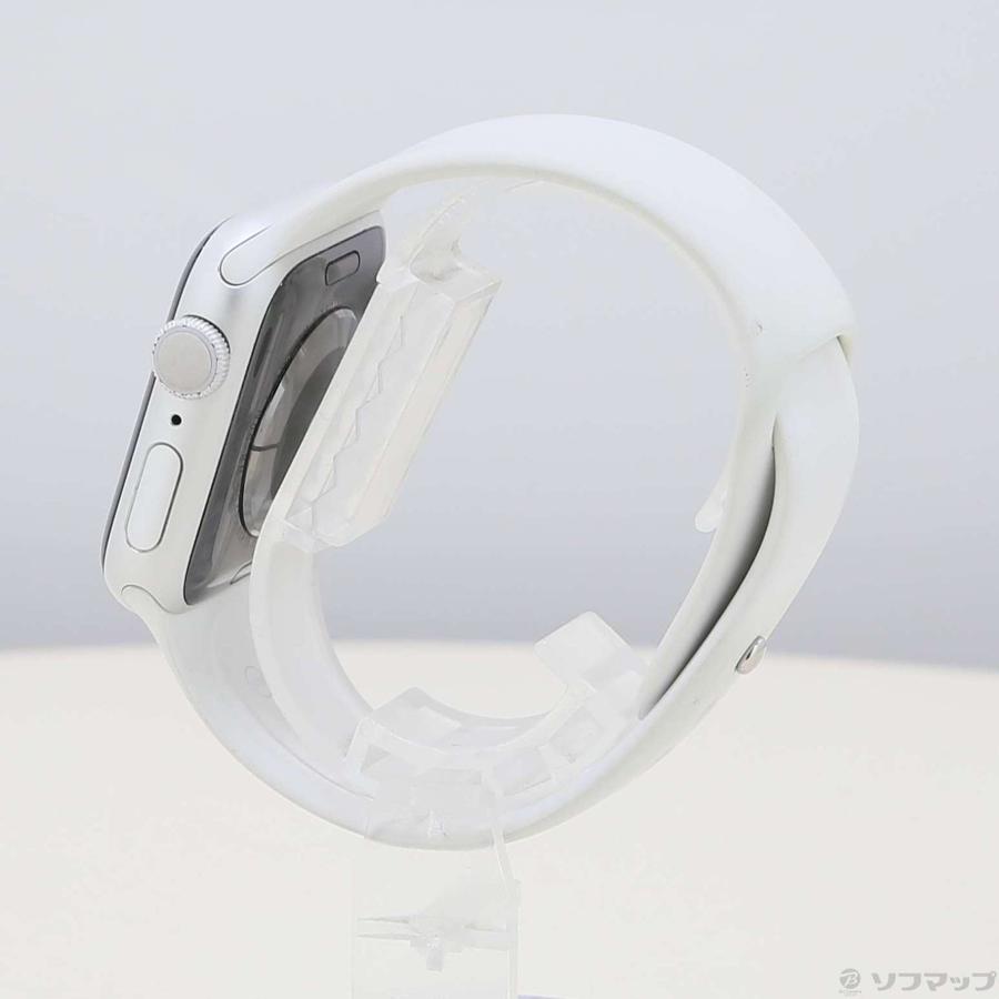 〔中古〕Apple(アップル)  Apple Watch Series 5 GPS 40mm シルバーアルミニウムケース ホワイトスポーツバンド | Apple | 02